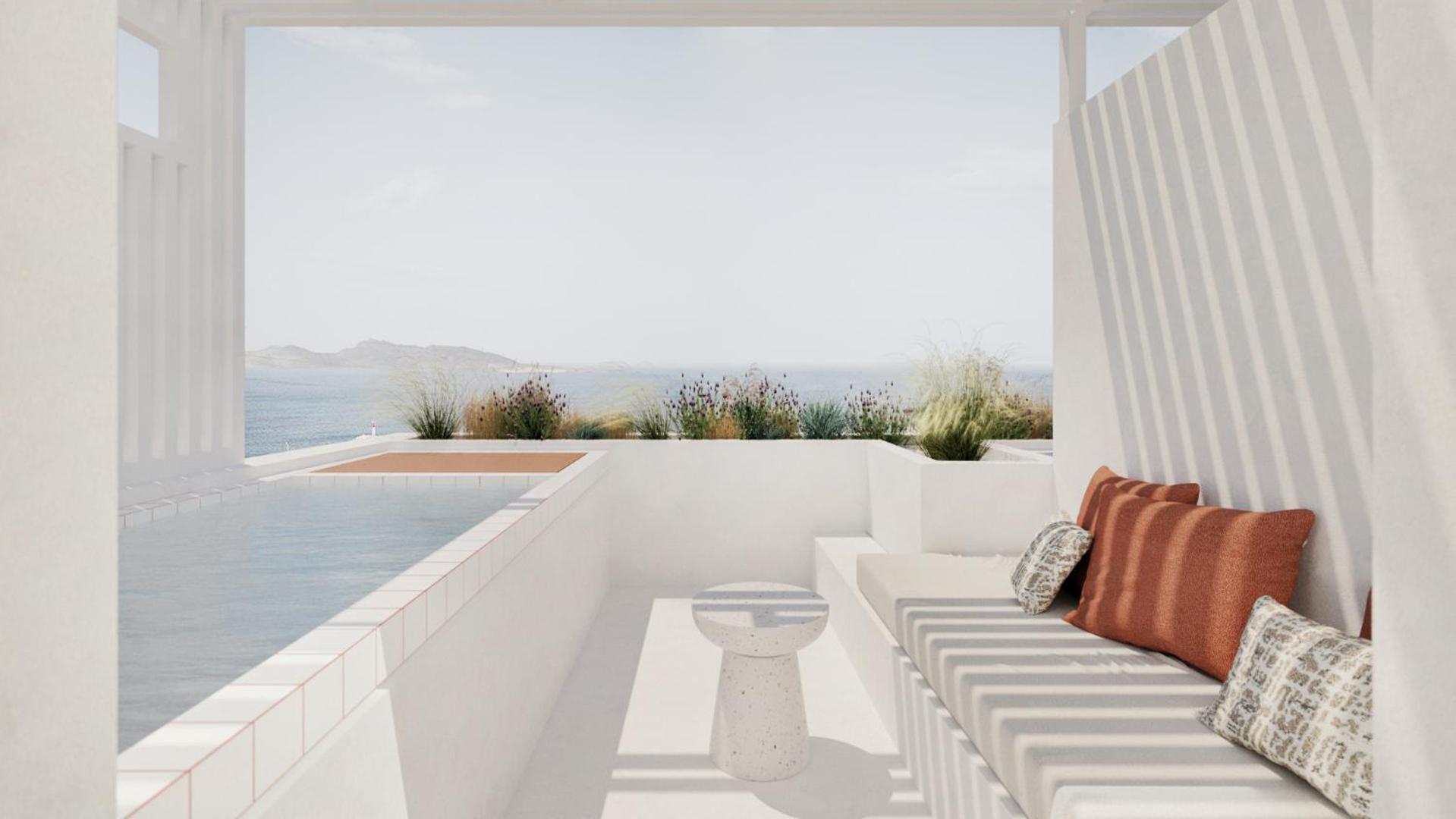 Aegean Colors Paros Hotel Náousa Eksteriør billede