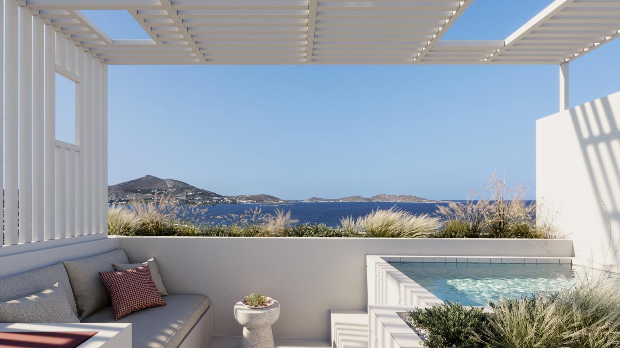 Aegean Colors Paros Hotel Náousa Eksteriør billede