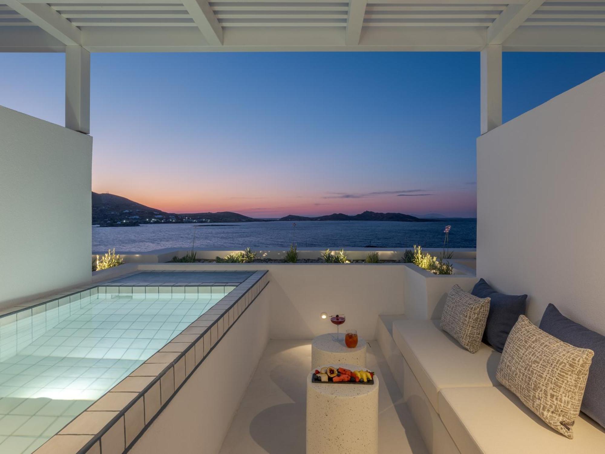 Aegean Colors Paros Hotel Náousa Eksteriør billede