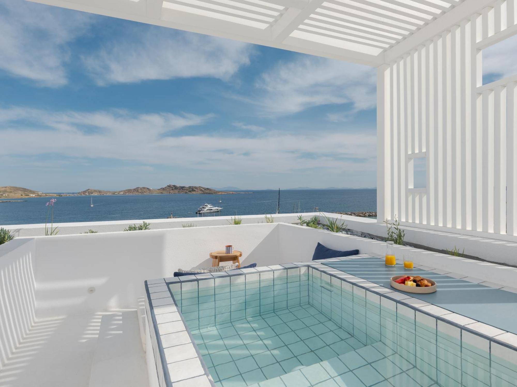 Aegean Colors Paros Hotel Náousa Eksteriør billede