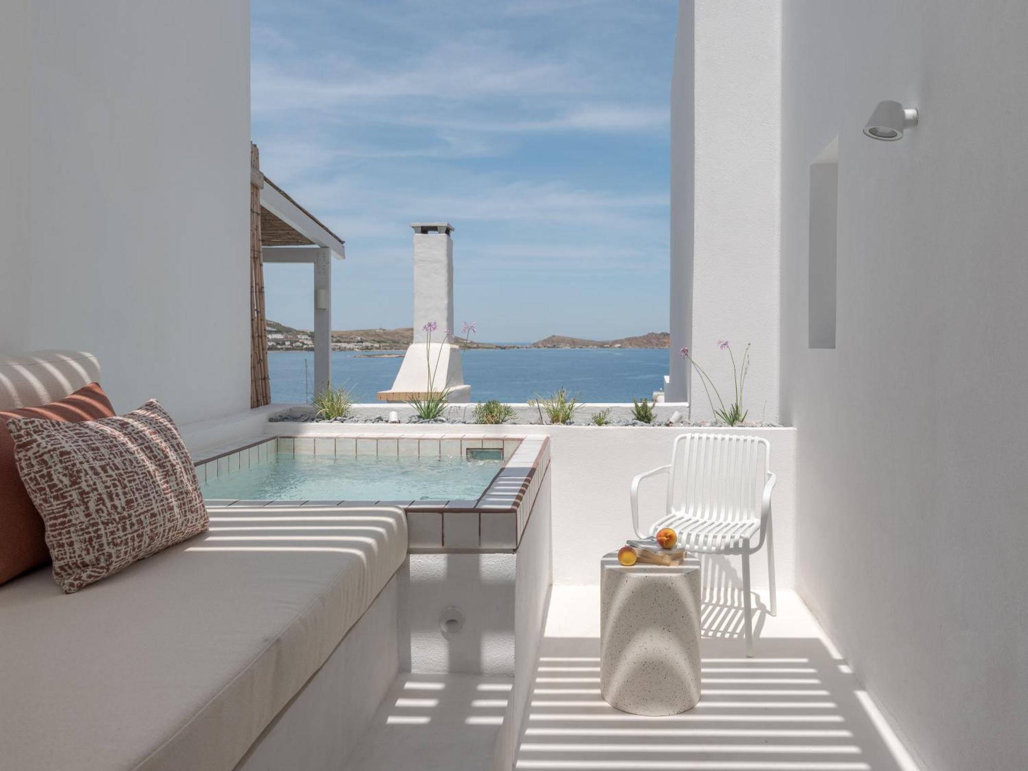 Aegean Colors Paros Hotel Náousa Eksteriør billede